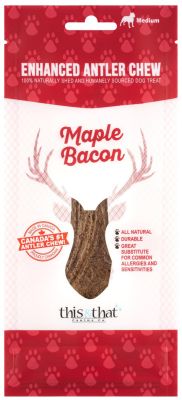 This & That Enhanced Antler Maple Bacon Dog Chew