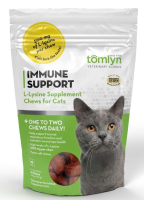Tomlyn L-Lysine Immune Support Chews for Cats - 30 ct