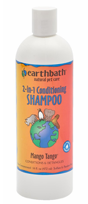 Earthbath Mango Tango 2-in-1 Dogs & Cats Conditioning Shampoo