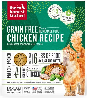 The Honest Kitchen Grain Free Chicken Recipe Dehydrated Cat Food
