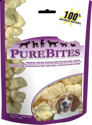 PureBites Freeze-Dried Ocean Whitefish Dog Treats