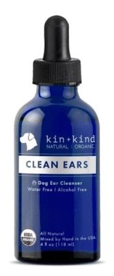 Kin+Kind Clean Ears For Dogs - 4oz