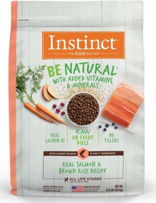 Instinct Be Natural Salmon and Brown Rice Recipe Dry Dog Food