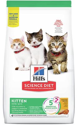 Hill's Science Diet Kitten Chicken Recipe Dry Cat Food