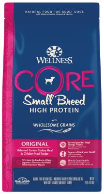 Wellness CORE Wholesome Grains Small Breed Original Dry Dog Food 