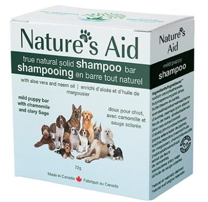 Nature's Aid Mild Puppy with Chamomile & Clary Sage Shampoo Bar 72 gr