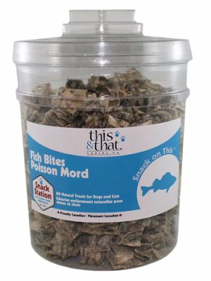 This & That Fish Bites Dehydrated Dog Treat