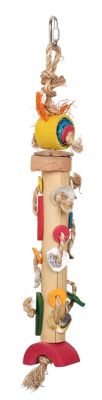 HARI Braided Bamboo Tower Large Bird Toy
