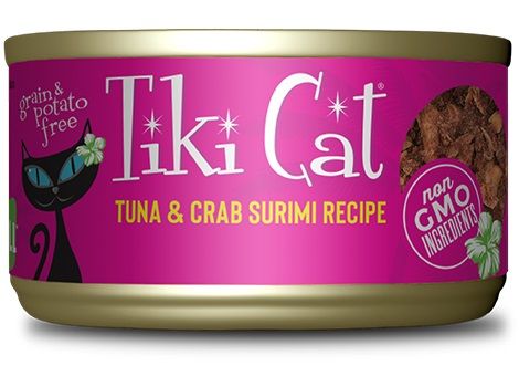 Tiki Cat Lanai Grill Tuna in Crab Surimi Consomme Canned Cat Food