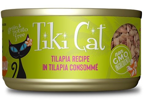 Tiki Cat Kapi'Olani Luau Tilapia in Tilapia Consomme Canned Cat Food
