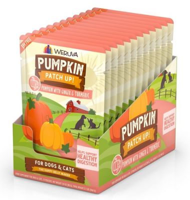 Weruva Pumpkin Patch Up! with Ginger & Turmeric Dog & Cat Food Supplement Pouches