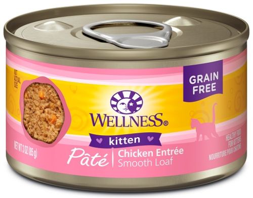 Wellness Complete Health Kitten Canned Cat Food 24 x 3 oz