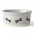PetRageous Designs Classy Bones Dog Bowl