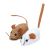 Ware Lively Linen Mice Cat Toy - 2pk