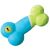KONG Off/On Squeaker Bone Dog Toys - Assorted Colors