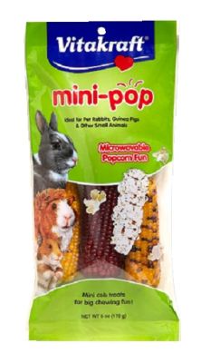 Vitakraft Mini Pop Indian Corn Small Pet Treat - 6oz