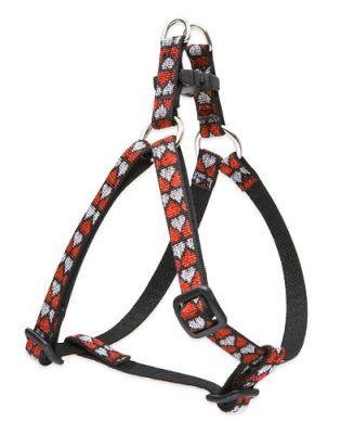 Lupine Originals Step In Adjustable Dog Harness - Love Struck