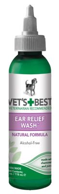 Vet's Best Ear Wash Relief For Dogs - 4oz