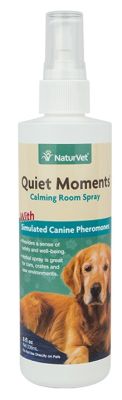 NaturVet Quiet Moments Herbal Calming Spray for Dog 8oz