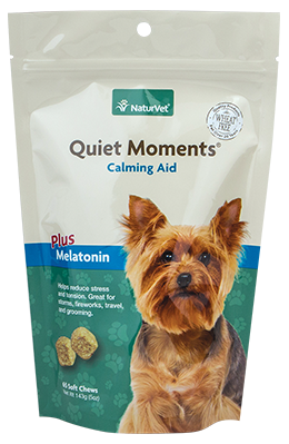 NaturVet Quiet Moments Soft Chews for Dogs - 65 ct