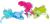 Multipet Margaritaville Mice Cat Toy (3 Pack)