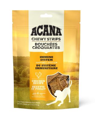 Acana Immune System Support Chicken Chewy Strips - 113g