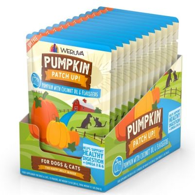 Weruva Pumpkin Patch Up! with Coconut Oil & Flaxseeds Dog & Cat Food Supplement Pouches
