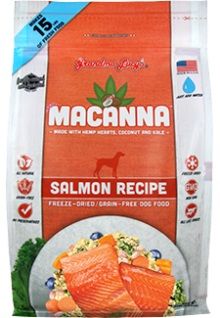 Grandma Lucy's Macanna Grain-Free Salmon Recipe Freeze-Dried Dog Food