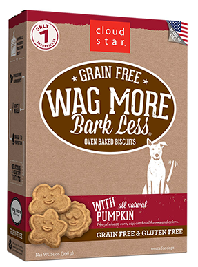 Cloud Star War More Bark Less Grain Free Oven Baked Biscuits With Pumpkin Dog Treats