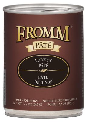 Fromm Turkey Pate Canned Dog Food - 12x12oz