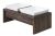 Bowsers Artisan Double Wood Dog Feeder