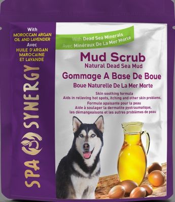 Spa Synergy Mud Scrub Moroccan Argan Oil & Lavender- 14oz