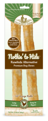 Fieldcrest Farms Nothin' to Hide Chicken Roll Dog Chew - 2ct