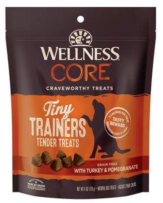 Wellness Tiny Trainers Tender Treats with Turkey & Pomegranate Grain-Free Dog Treats 6oz