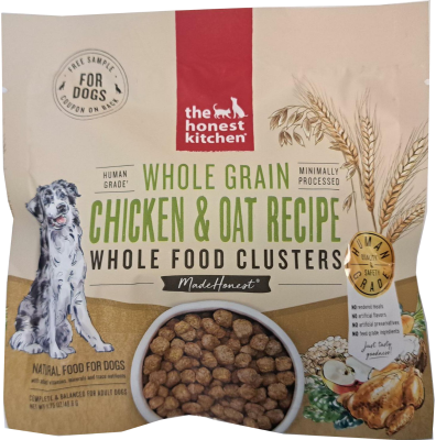 The Honest Kitchen Whole Grain Whole Food Clusters Chicken Dry Dog Food - Sample