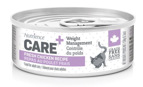 Nutrience Care Weight Management Chicken Pate Canned Cat Food - 24x5.5oz