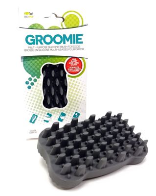 FouFou Dog Groomie Multi-Purpose Silicone Dog Brush