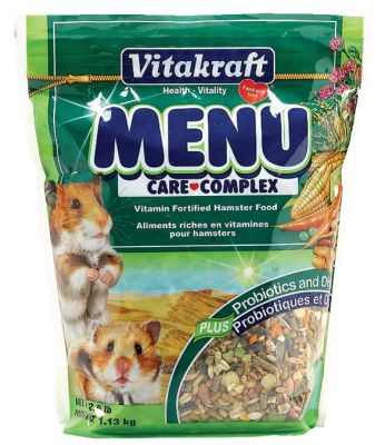 Vitakraft MENU Vitamin Fortified Hamster Food - 2.5lb