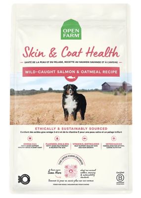 Open Farm Skin and Coat Wild Caught Salmon Recipe Dry Dog Food