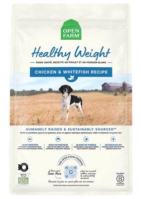 Open Farm Healthy Weight Chicken and Whitefish Recipe Dry Dog Food