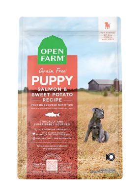 Open Farm Grain Free Puppy Salmon & Sweet Potato Recipe Dry Dog Food