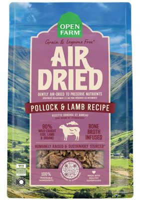 Open Farm Pollock & Lamb Recipe Air-Dried Dog Food
