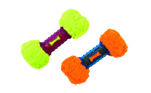 Fat Cat Mini Funny Bones Dog Toys - Assorted Colors