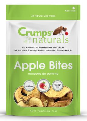 Crumps' Naturals Apple Bites Dog Treats - 100g