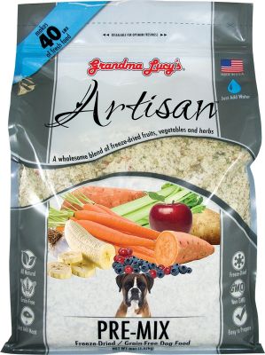Grandma Lucy's Artisan Pre-Mix Grain-Free/Freeze-Dried Dog Food