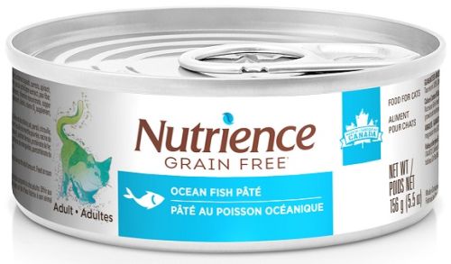 Nutrience Grain-Free Ocean Fish Pate Canned Cat Food 24x5.5oz