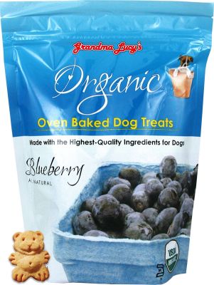 Grandma Lucy's Organic Blueberry Oven Baked Dog Treats 14oz