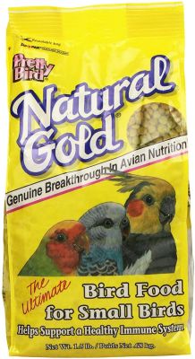 Pretty Bird Natural Gold Bird Food - Small