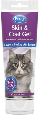 PetAg Skin & Coat Gel for Cats 3.5oz