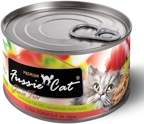 Fussie Cat Premium Tuna Recipe In Aspic Canned Cat Food - 24 x 2.82oz